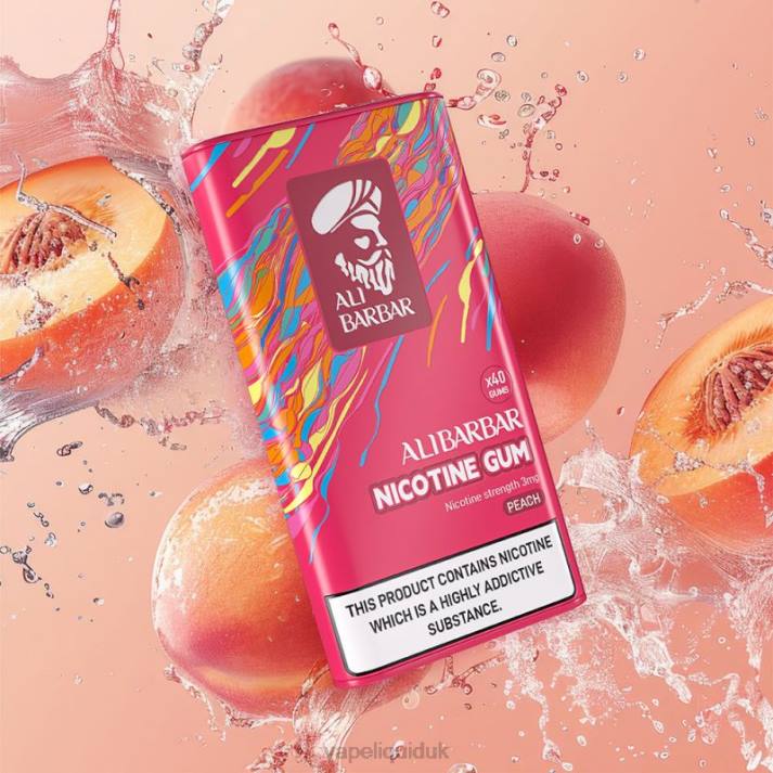 Vape Flavors UK - Alibarbar Nicotine Gum Peach LJXZ102