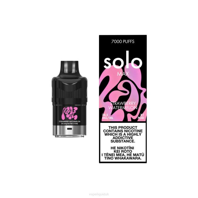 Vape Flavors UK - Solo MAX Pod B08B88 Strawberry Watermelon