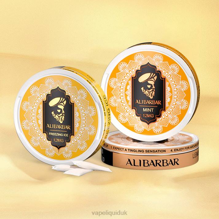 Vape Flavors UK - Alibarbar Nicotine Pouches Cherry Ice LJXZ81