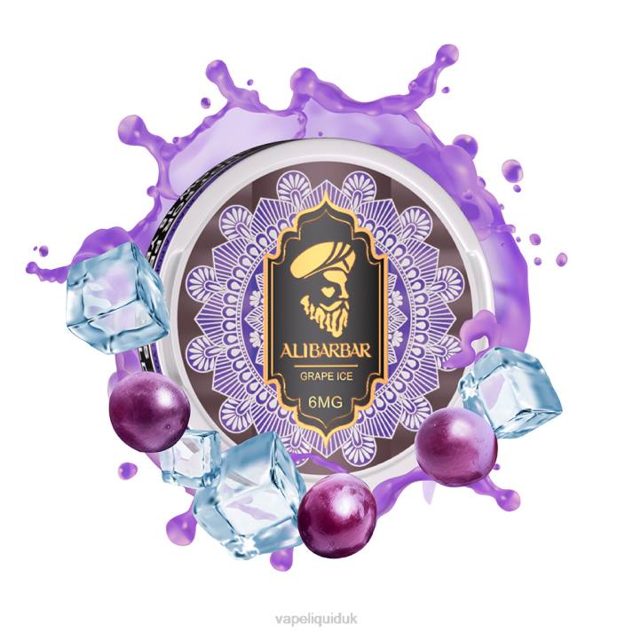 Vape Juice - Alibarbar Nicotine Pouches Blueberry Ice LJXZ95