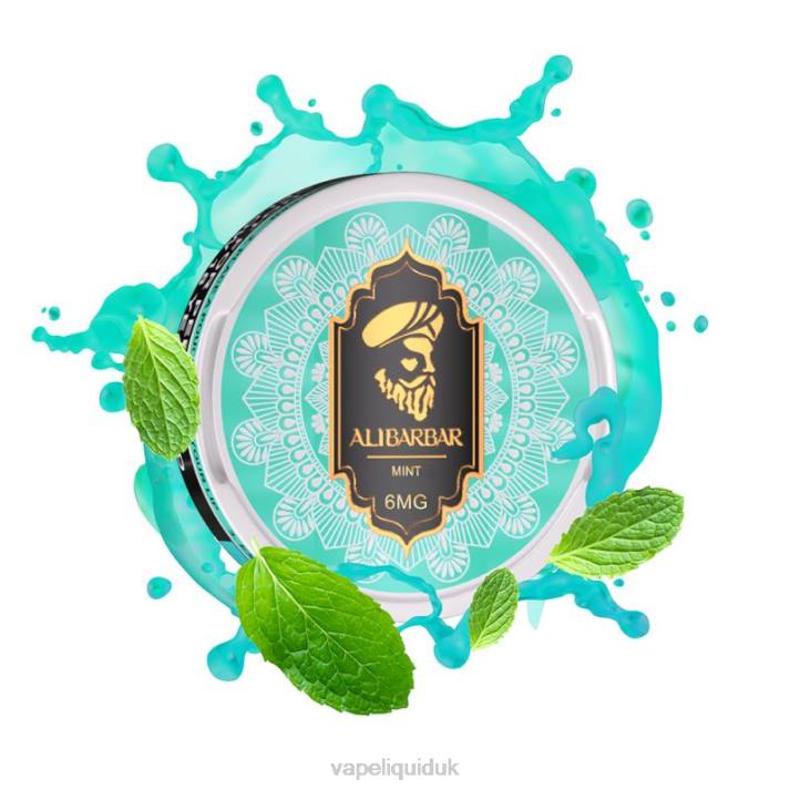 Vape Juice - Alibarbar Nicotine Pouches Mint LJXZ89