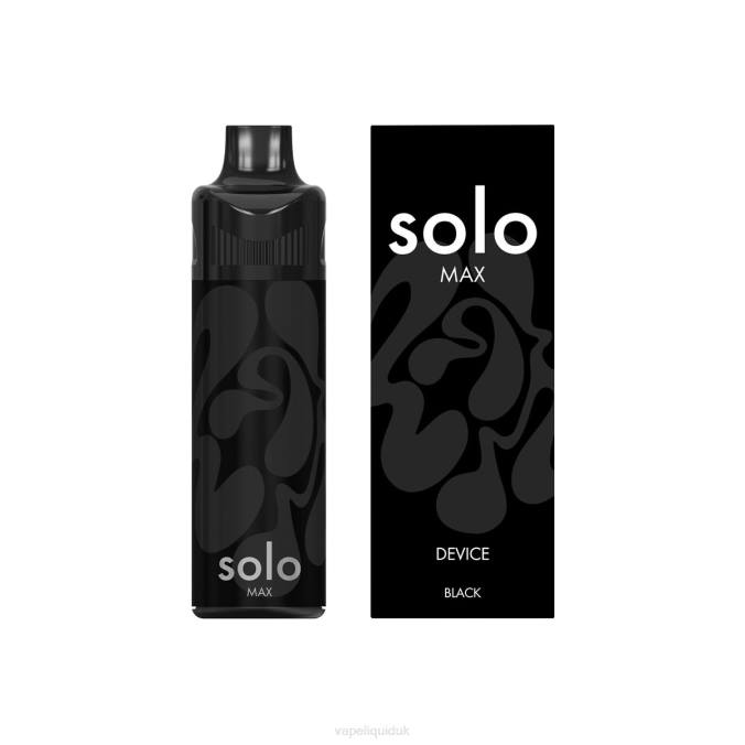 Vape Flavors UK - Solo MAX Pod Device B08B72 Black