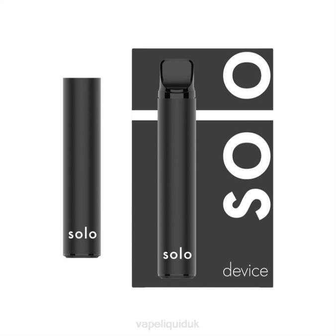 Vape Flavors UK - Solo MAX Pod Device B08B72 Black
