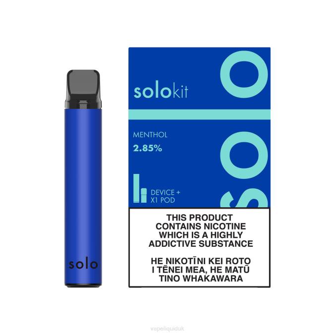 Vape Juice - Solo Pod Kit B08B47 Menthol