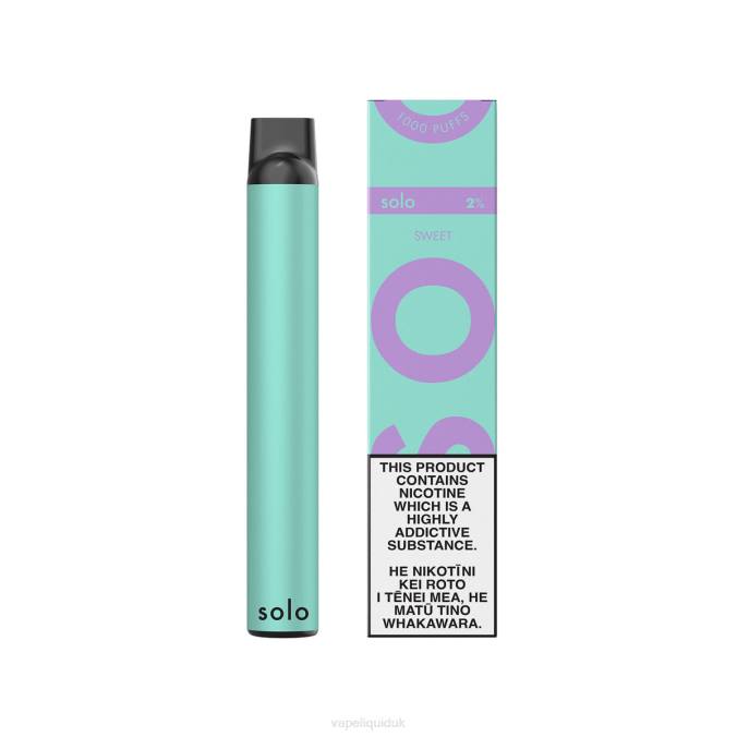 Vape Liquid - Solo Disposable Vape B08B10 Sweet