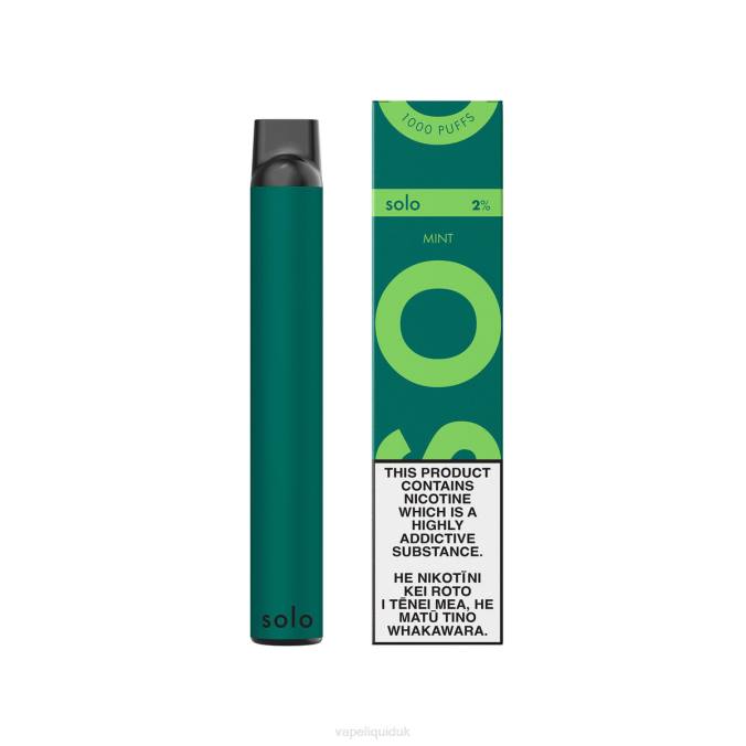 Vape UK - Solo Disposable Vape B08B1 Mint