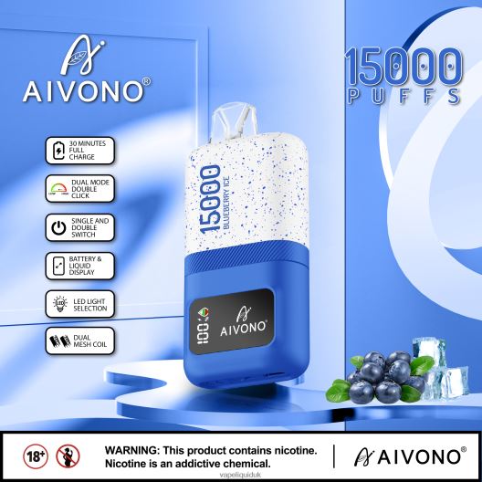 Vape Flavors UK - Aivono AIM magic 15000 Blueberry Ice 00N8Z268