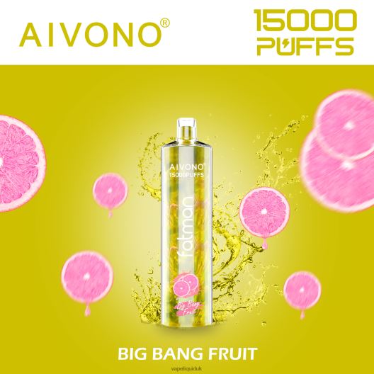 Vape Flavors UK - Aivono FATMAN 15000 Big Bang Fruit 00N8Z216