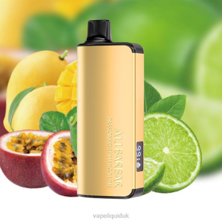Vape Flavors UK - Alibarbar Ingot 20000 Disposable Vape Passionfruit Mango Lime LJXZ39