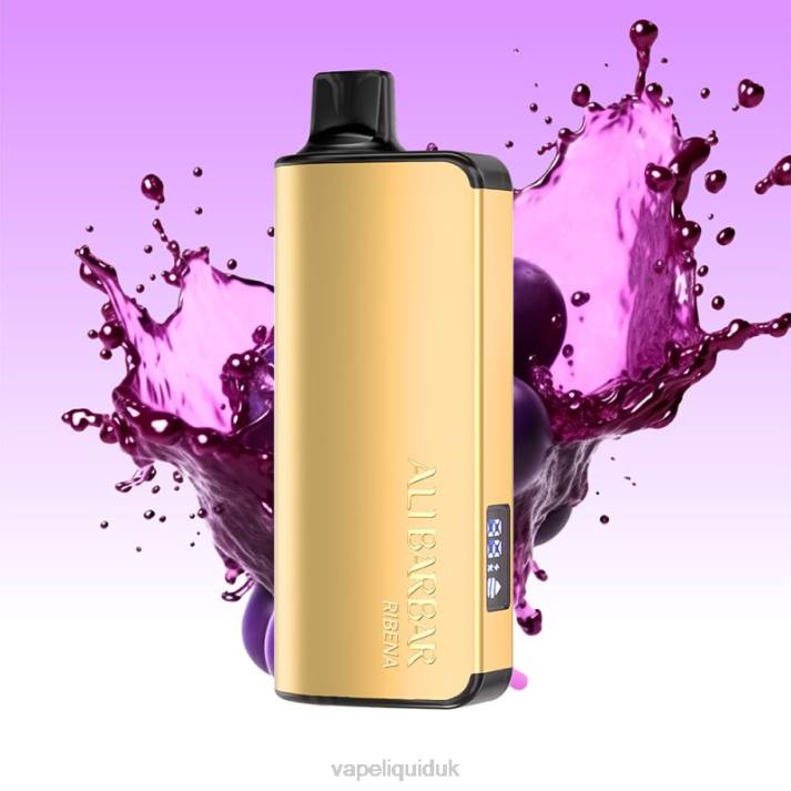 Vape Flavors UK - Alibarbar Ingot 20000 Disposable Vape Ribena LJXZ42