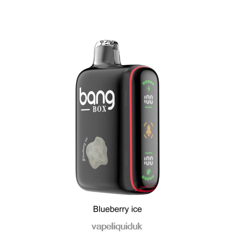 Vape Flavors UK - Bang Box 9000-18000 Puffs Intelligent Power Display Blueberry Ice RFJZP32