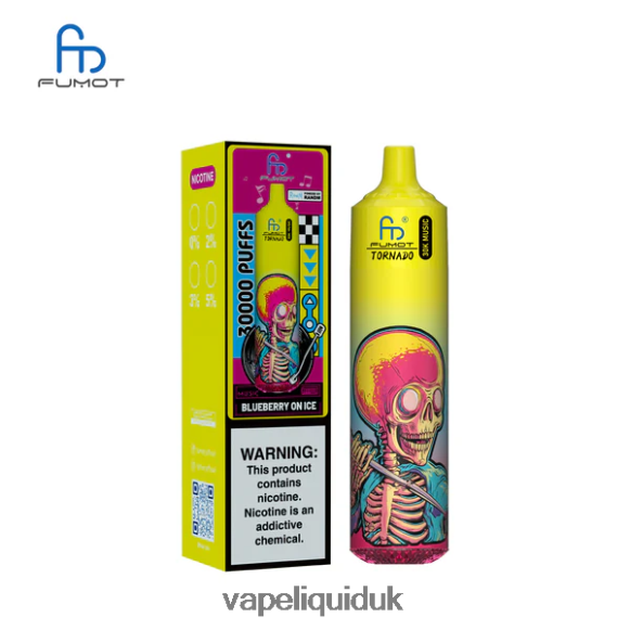 Vape Flavors UK - Fumot Tornado 30K Music Blueberry On Ice XTTNV24