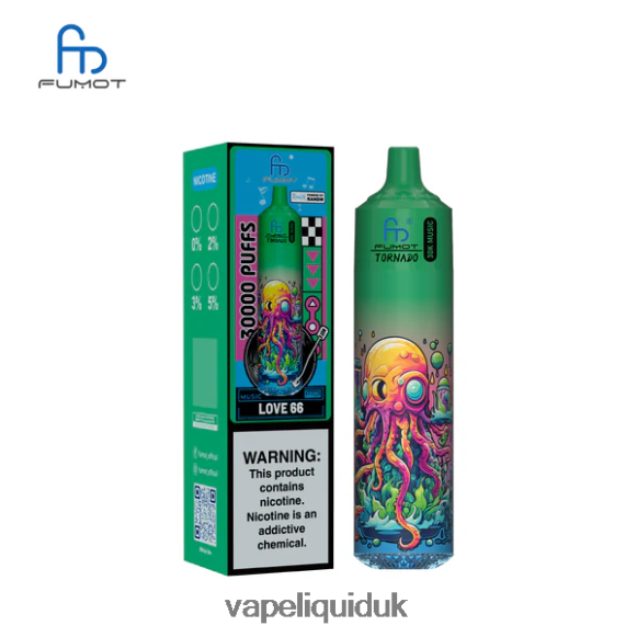 Vape Flavors UK - Fumot Tornado 30K Music Love 66 XTTNV216