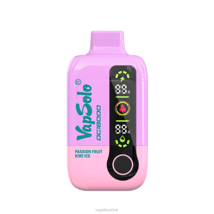 Vape Flavors UK - VapSolo DG18000 Passion Fruit Kiwi Ice 660PX4
