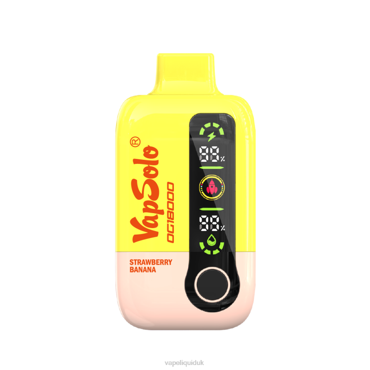 Vape Flavors UK - VapSolo DG18000 Strawberry Banana 660PX8
