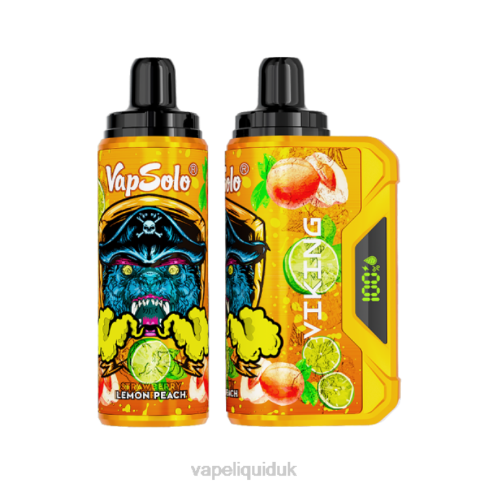 Vape Flavors UK - Vapsolo VIKING Disposable Vape Lemon Peach LJXZ153