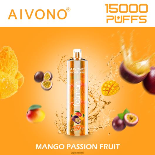 Vape Juice - Aivono FATMAN 15000 Mango Passion Fruit 00N8Z219