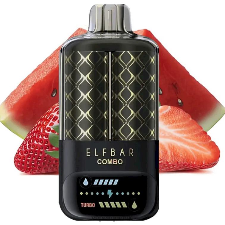 Vape Liquid - Elf Bar Combo 25000 Watermelon & Strawberry 2DF8Z10