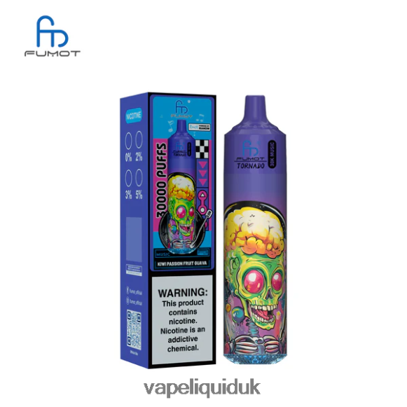 Vape Liquid - Fumot Tornado 30K Music Kiwi Passion Fruit Guava XTTNV214