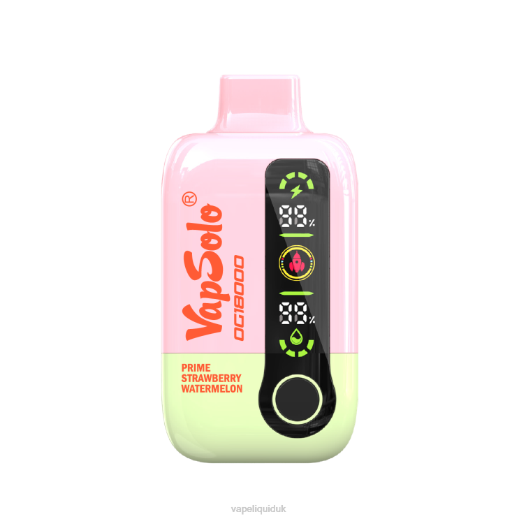 Vape Liquid - VapSolo DG18000 Prime Strawberry Watermelon 660PX6