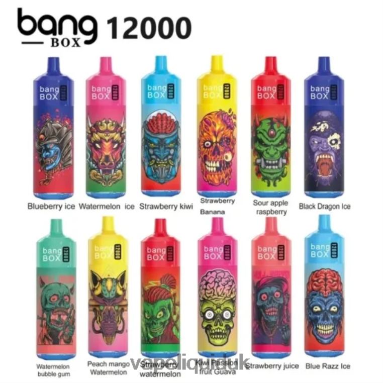 Vape UK - Bang Box 12000 Puffs RGB Light Disposable RFJZP37