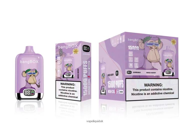 Vape UK - Bang Box 15000 Puffs Mixed Berry RFJZP41