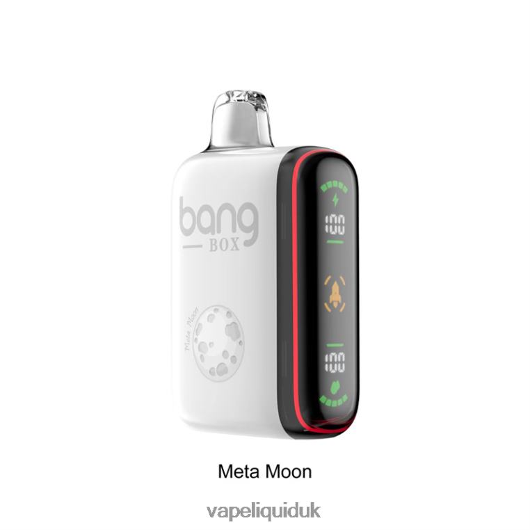 Vape UK - Bang Box 9000-18000 Puffs Intelligent Power Display Meta Moon RFJZP33