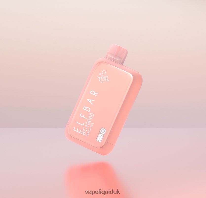 Vape UK - ELFBAR BC10000 Disposable Vape Dinmol Edition Peach Ice 280ZBJ18