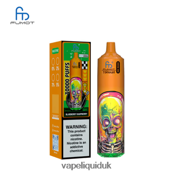 Vape UK - Fumot Tornado 30K Music Blueberry Raspberry XTTNV25