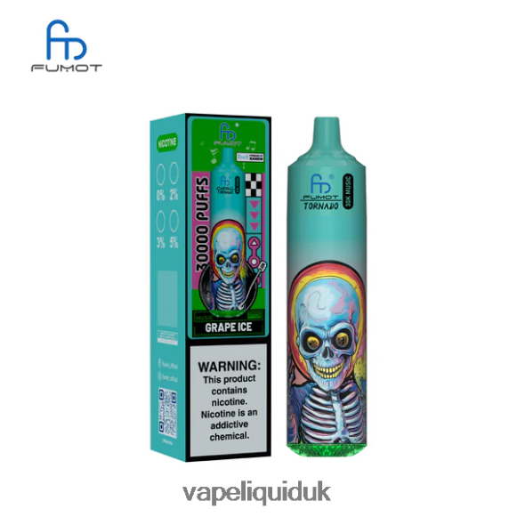 Vape UK - Fumot Tornado 30K Music Grape Ice XTTNV213