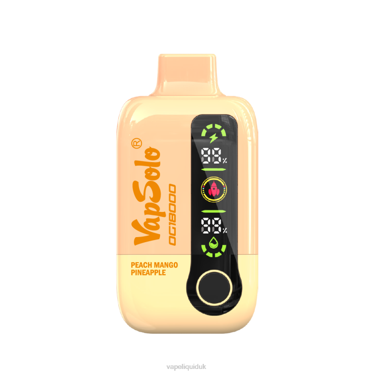 Vape UK - VapSolo DG18000 Peach Mango Pineapple 660PX5