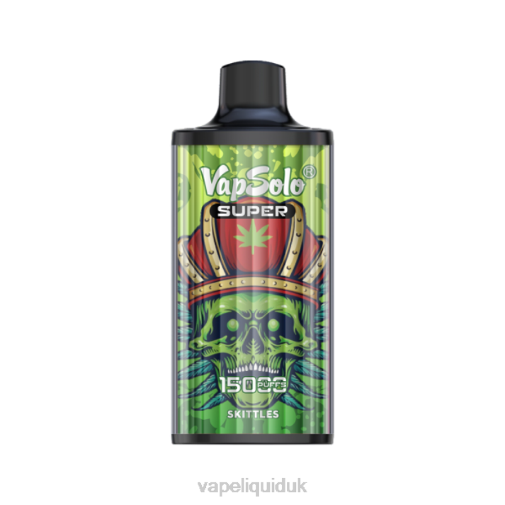 Vape UK - Vapsolo SUPER Disposable Vape Skittles LJXZ133