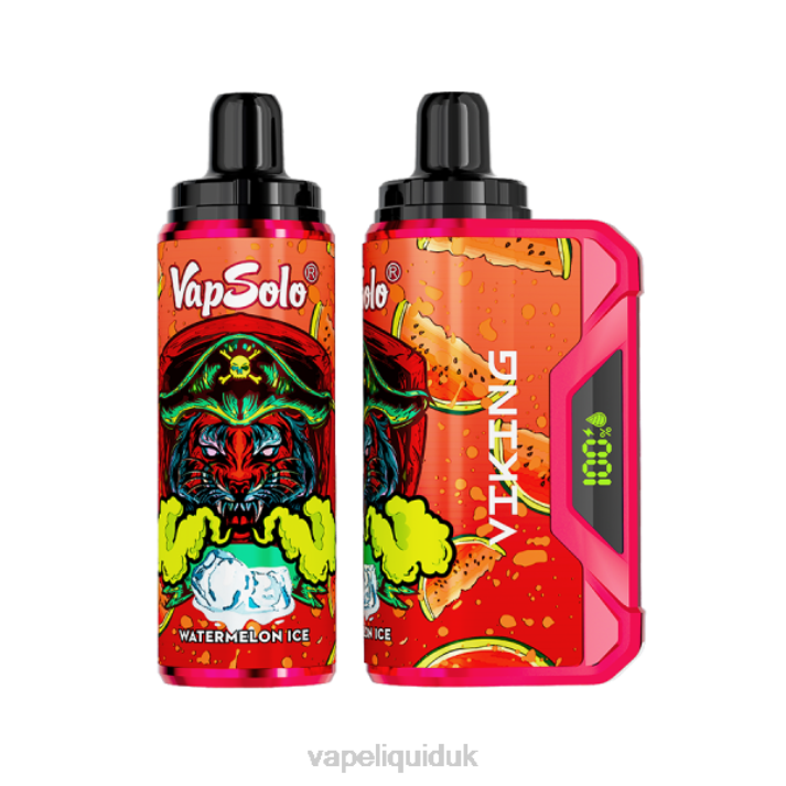 Vape UK - Vapsolo VIKING Disposable Vape Watermelon Ice LJXZ160