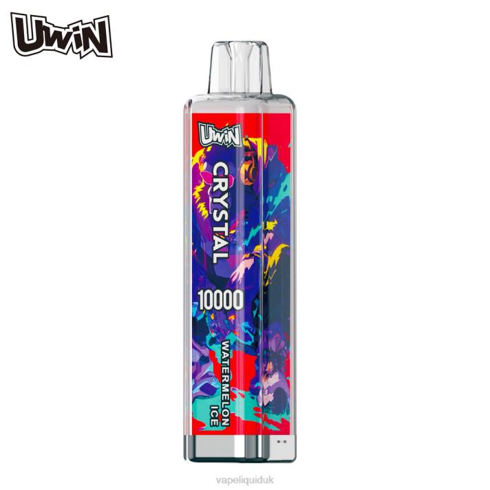 Vape UK - Watermelon Ice UWIN CRYSTAL 10000 DISPOSABLE VAPE 2LLR5