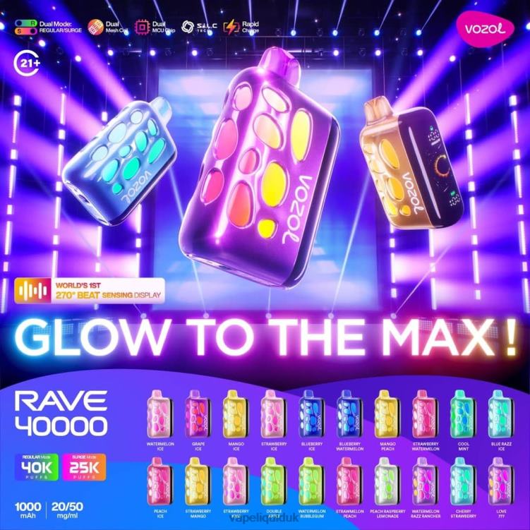 Vozol Rave 40000 NPVH61