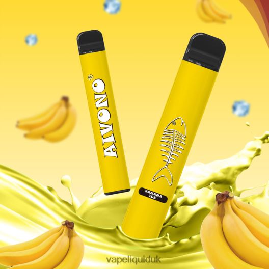 Vape Flavors UK - Aivono AIM FISHBONE 600 Banana Ice 00N8Z2276