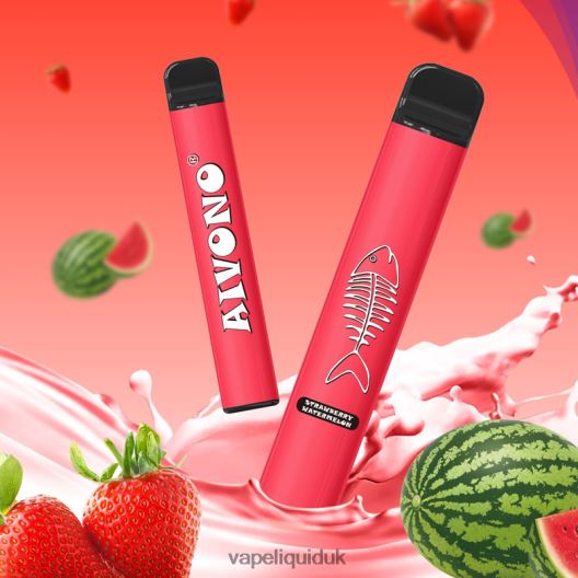 Vape Liquid - Aivono AIM FISHBONE 600 Strawberry Watermelon 00N8Z2282