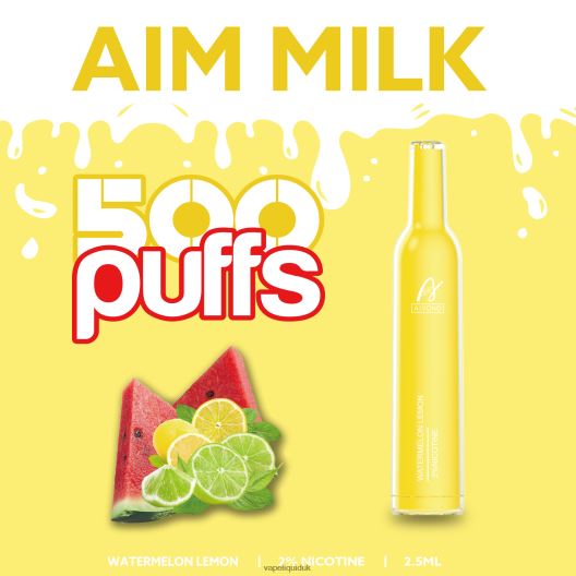Vape Liquid - Aivono AIM MILK 500 Watermelon Lemon 00N8Z2270