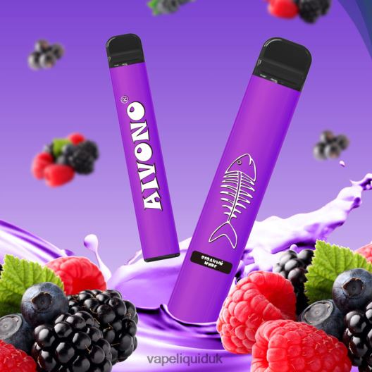 Vape UK - Aivono AIM FISHBONE 600 Mixed Berry 00N8Z2285