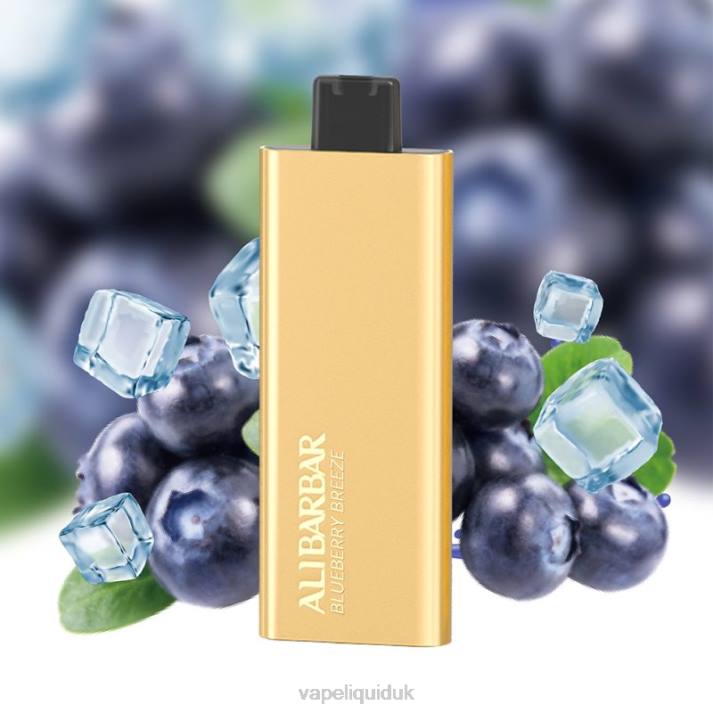 Vape Flavors UK - Alibarbar Pandora 7000 Disposable Vape Blueberry Breeze LJXZ51