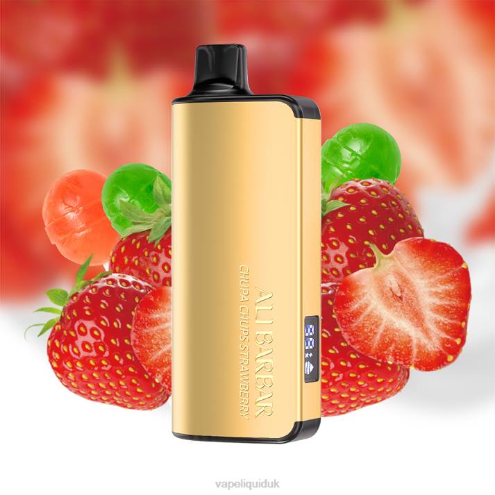 Vape Juice - Alibarbar Ingot 9000 Disposable Vape Chupa Chups Strawberry LJXZ17