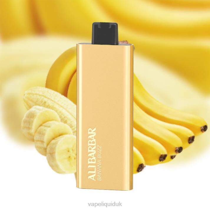 Vape Juice - Alibarbar Pandora 7000 Disposable Vape Banana Buzz LJXZ65