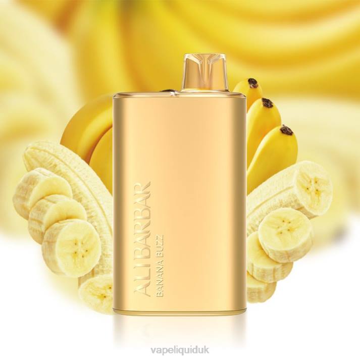 Vape Juice - Alibarbar Rich 8000 Disposable Vape Banana Buzz LJXZ2