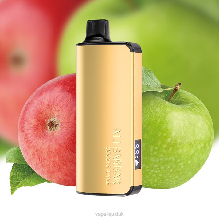 Vape UK - Alibarbar Ingot 9000 Disposable Vape Double Apple LJXZ28