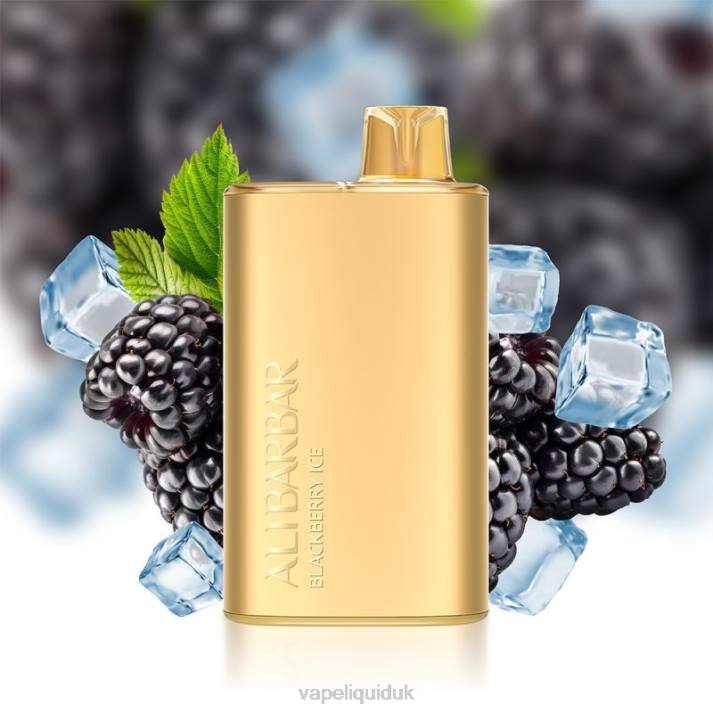 Vape UK - Alibarbar Rich 8000 Disposable Vape Blackberry Ice LJXZ10