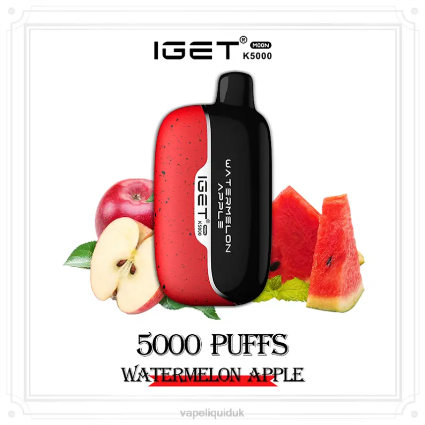 Vape UK - Watermelon Apple IGET Moon K5000 F860446