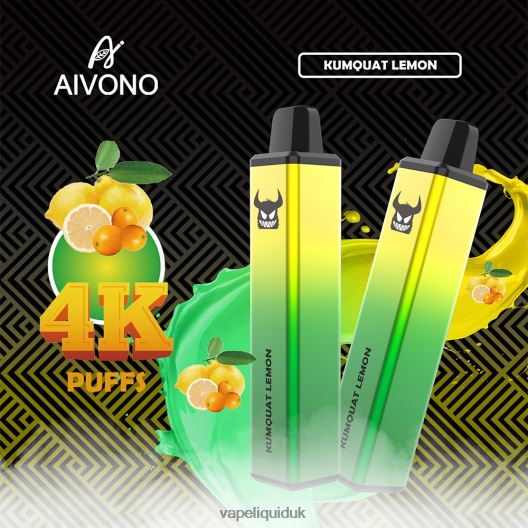 Vape Flavors UK - Aivono AIM FREAK 4000 Kumquat Lemon 00N8Z2256