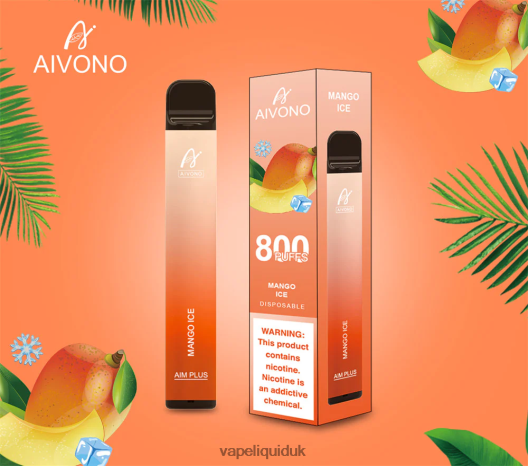 Vape Flavors UK - Aivono AIM PLUS 800 Mango Ice 00N8Z2184