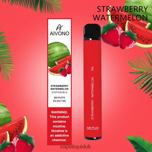 Vape Flavors UK - Aivono AIM PLUS 800 Strawberry Watermelon 00N8Z2196