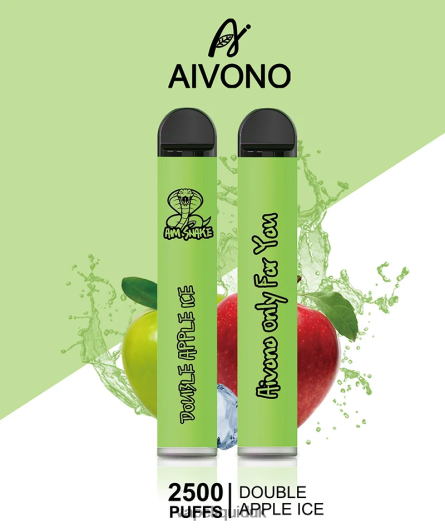 Vape Flavors UK - Aivono AIM SNAKE 2500 Double Apple Ice 00N8Z2304